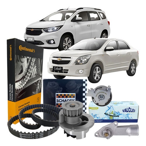 Kit Correia Dentada para Spin, Cobalt e Montana 1.8: Complete sua Manutenção com Qualidade
