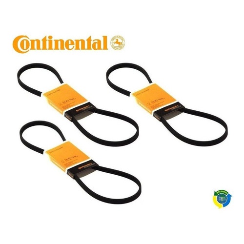 Kit Correias Santana 89-94: Alternador, Direção e Ar