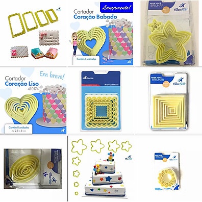 Kit Cortador Bluestar – Corte Perfeito em Massas e Biscoitos