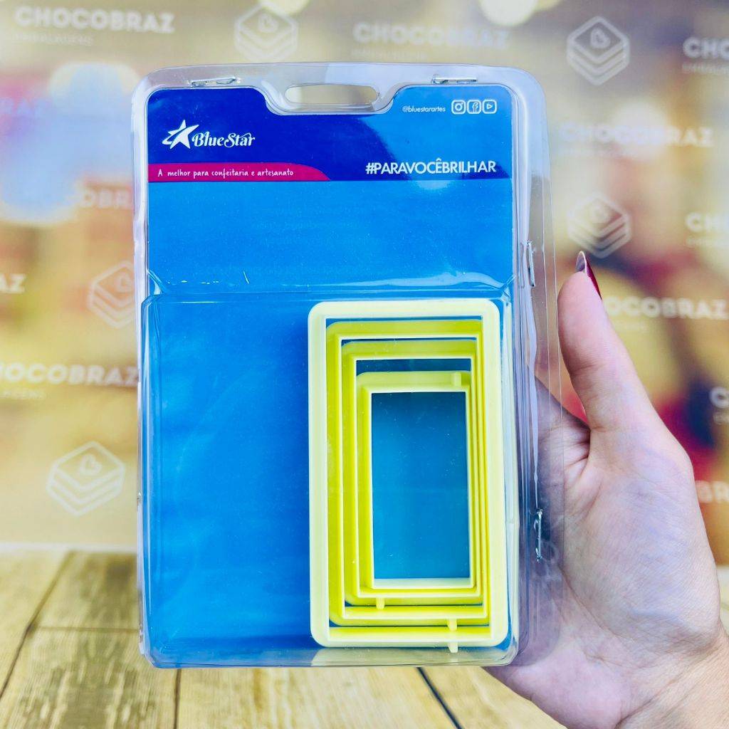Kit Cortadores Retangulares: Crie Massas Perfeitas!