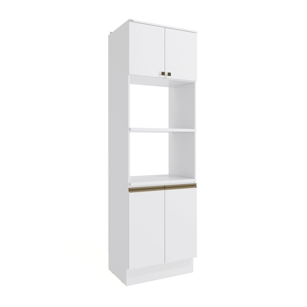 Kit Cozinha 4 Portas 70cm: Forno e Microondas