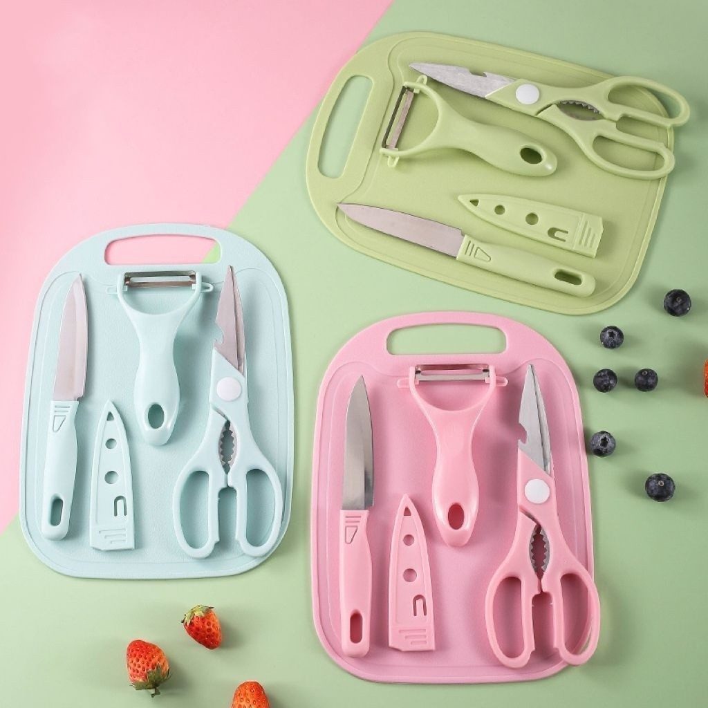 Kit Cozinha Inox 5 Peças: Facilite Seu Dia a Dia!
