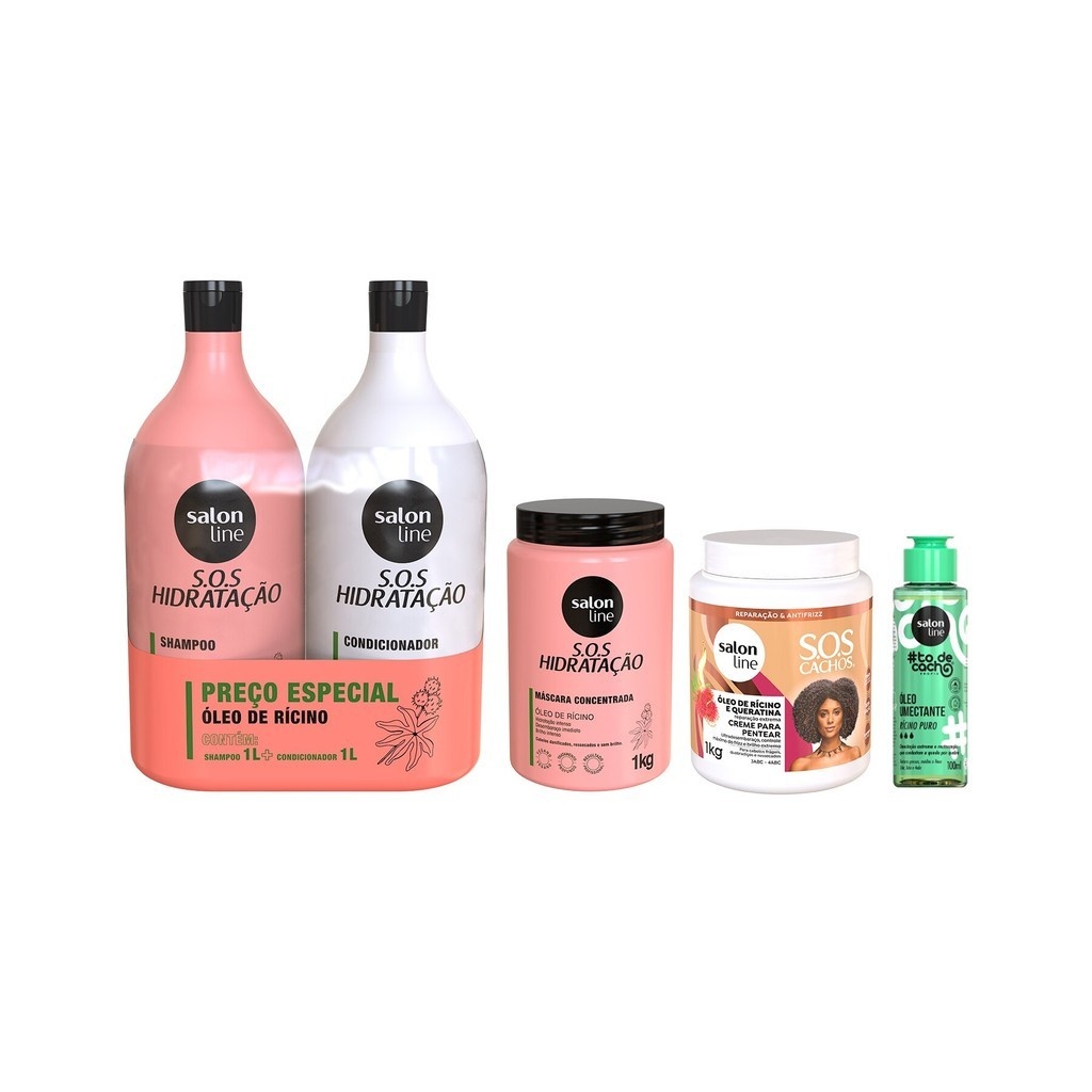 Kit Crespo Poderoso: Hidratação e Nutrição Intensa