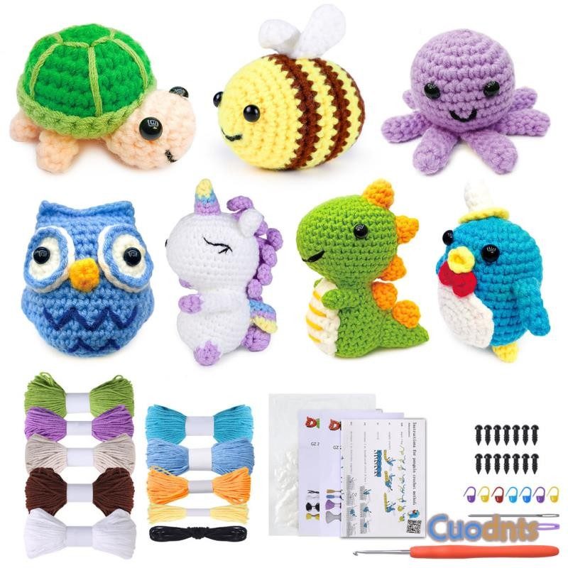 Kit Crochê Dinossauro: Crie Seus Bichos!