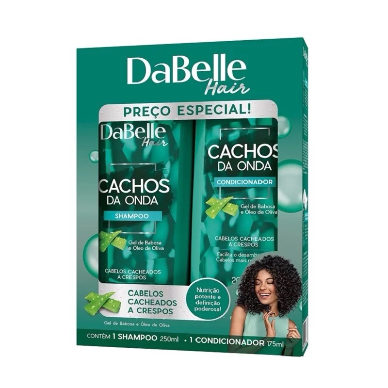 Kit DaBelle Cachos da Onda: Definição e Volume para Cabelos Cacheados