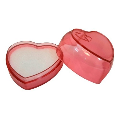 Kit de 30 Caixinhas Coração Vermelho para Joias – Ideal para Presentes
