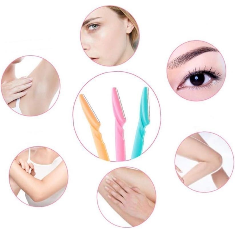 kit-de-6-laminas-para-sobrancelhas-e-rosto-com-dermaplanagem-profissional