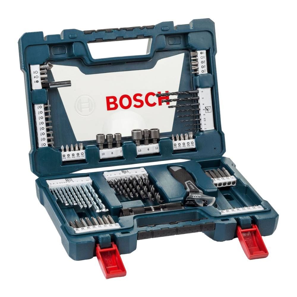 Kit de Brocas e Bits Bosch V-Line 83pçs: Versatilidade Total!