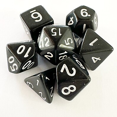 Kit de Dados RPG: A Sorte Está Lançada!