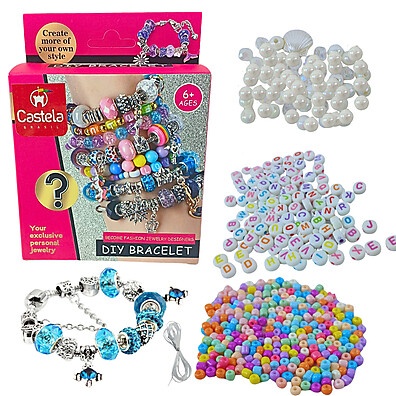 Kit de Miçangas Pulseira Colorida - Crie Bijuterias Incríveis!