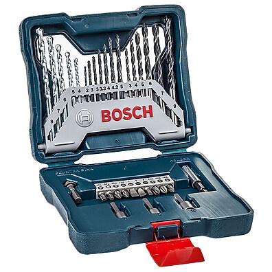 Kit de Pontas e Brocas X-Line 33 Peças Bosch: Complete Seu Arsenal de Trabalho