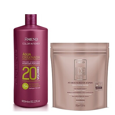 Kit Descoloração Amend: Cabelos Claros e Saudáveis