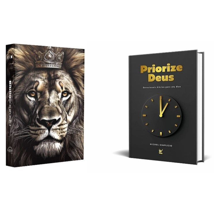 Kit Devocional 2025 + Bíblia NVI: Priorize Deus
