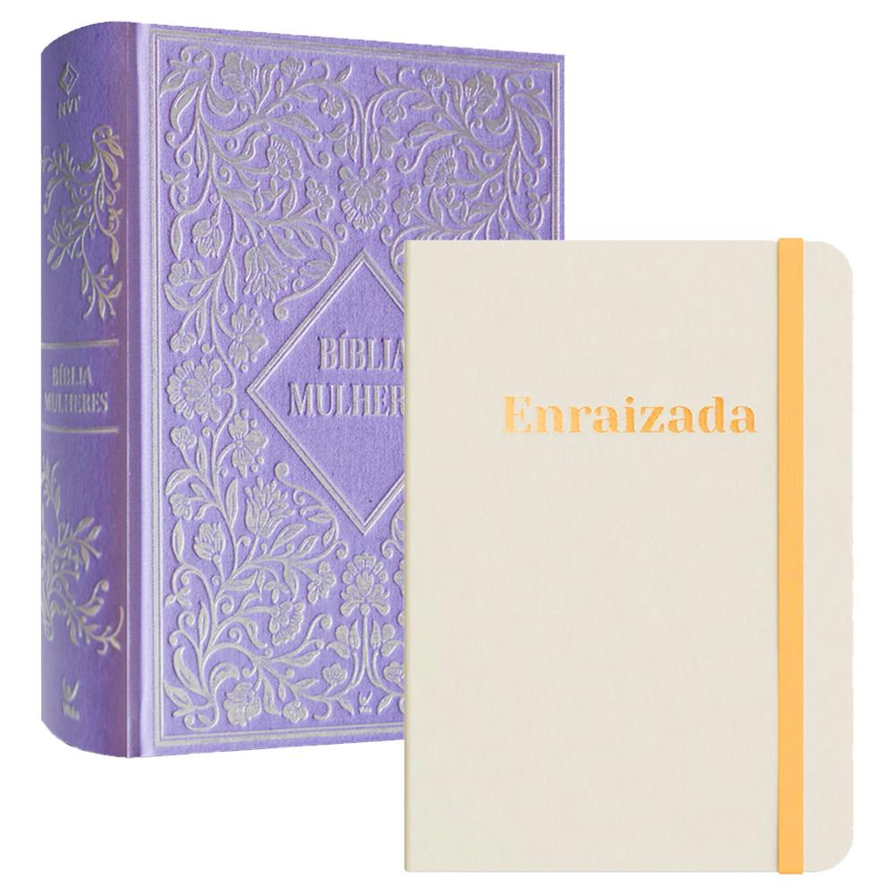 Kit Devocional Mulher: Bíblia + Moleskine