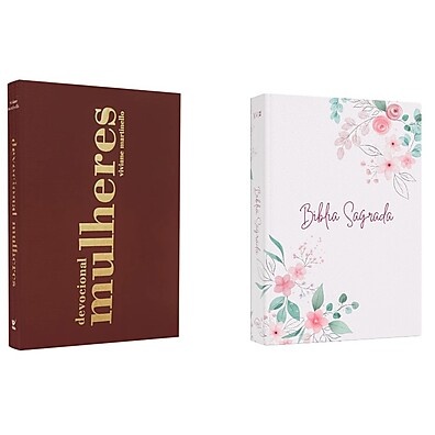 Kit Devocional Mulheres: Fé, Bíblia NVI e Inspiração