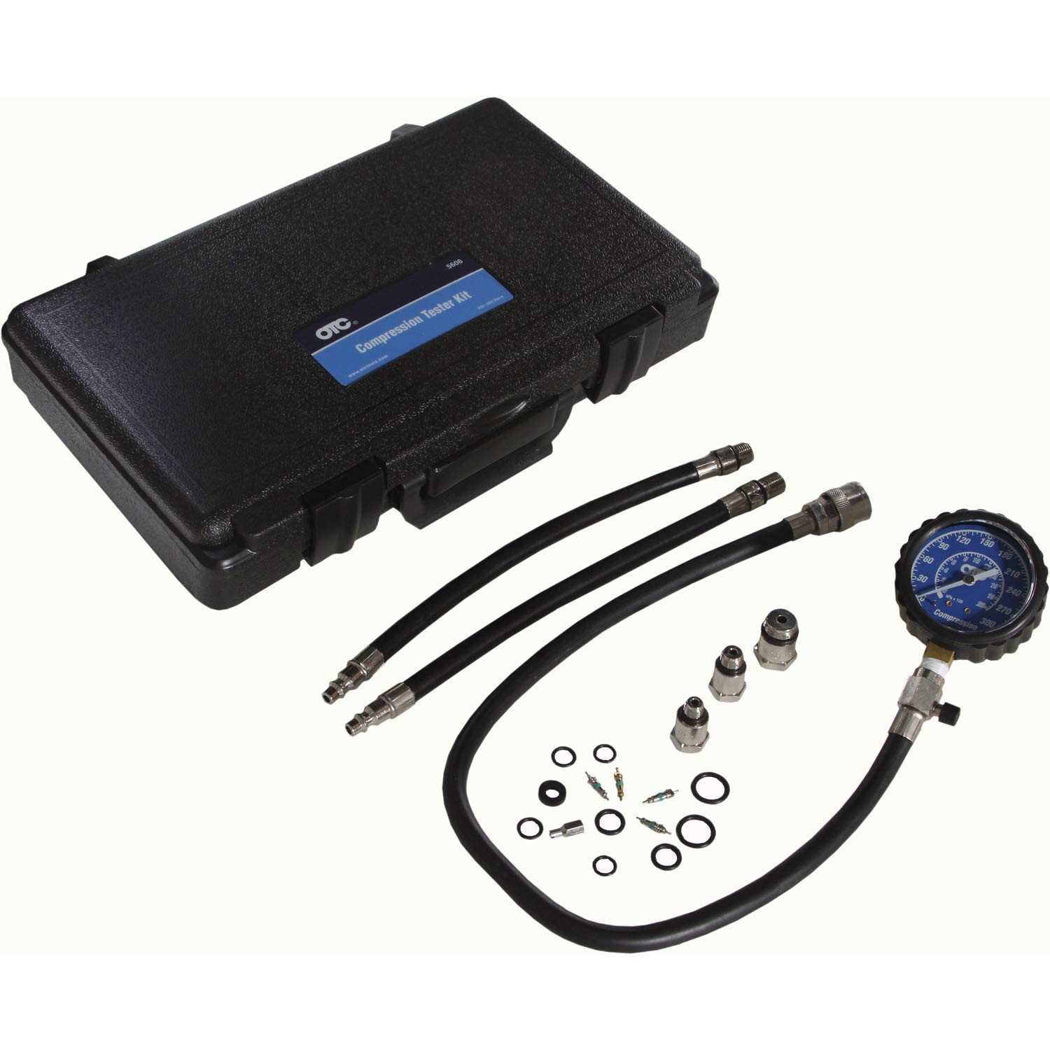 Kit Teste Compressão OTC 5606: Diagnóstico Preciso para Motores a Gasolina