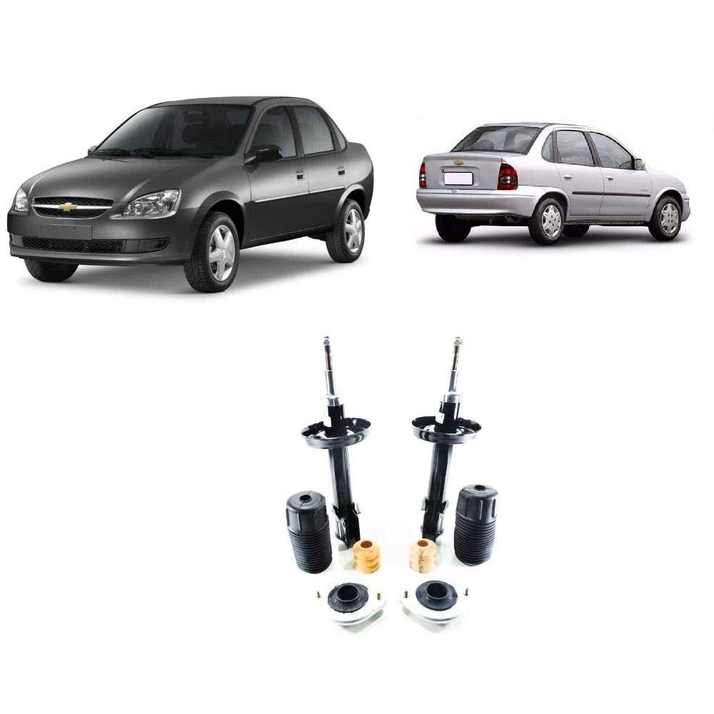 Kit Amortecedor Dianteiro + Batente Corsa Classic (2004-2016) - LS 1.0/1.6 8V
