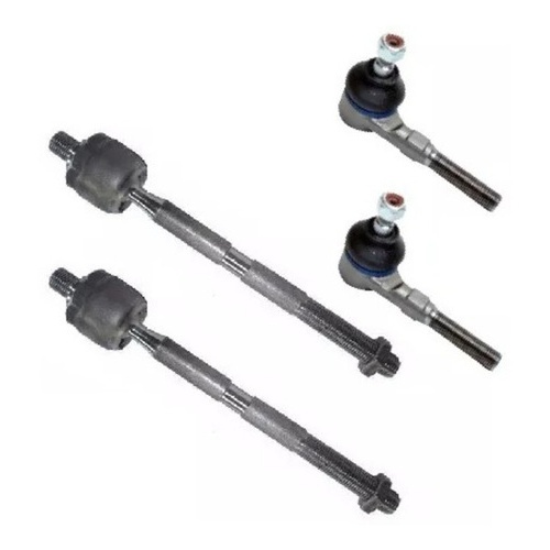 Kit Direção Peugeot 206/207: Barra Axial e Terminal