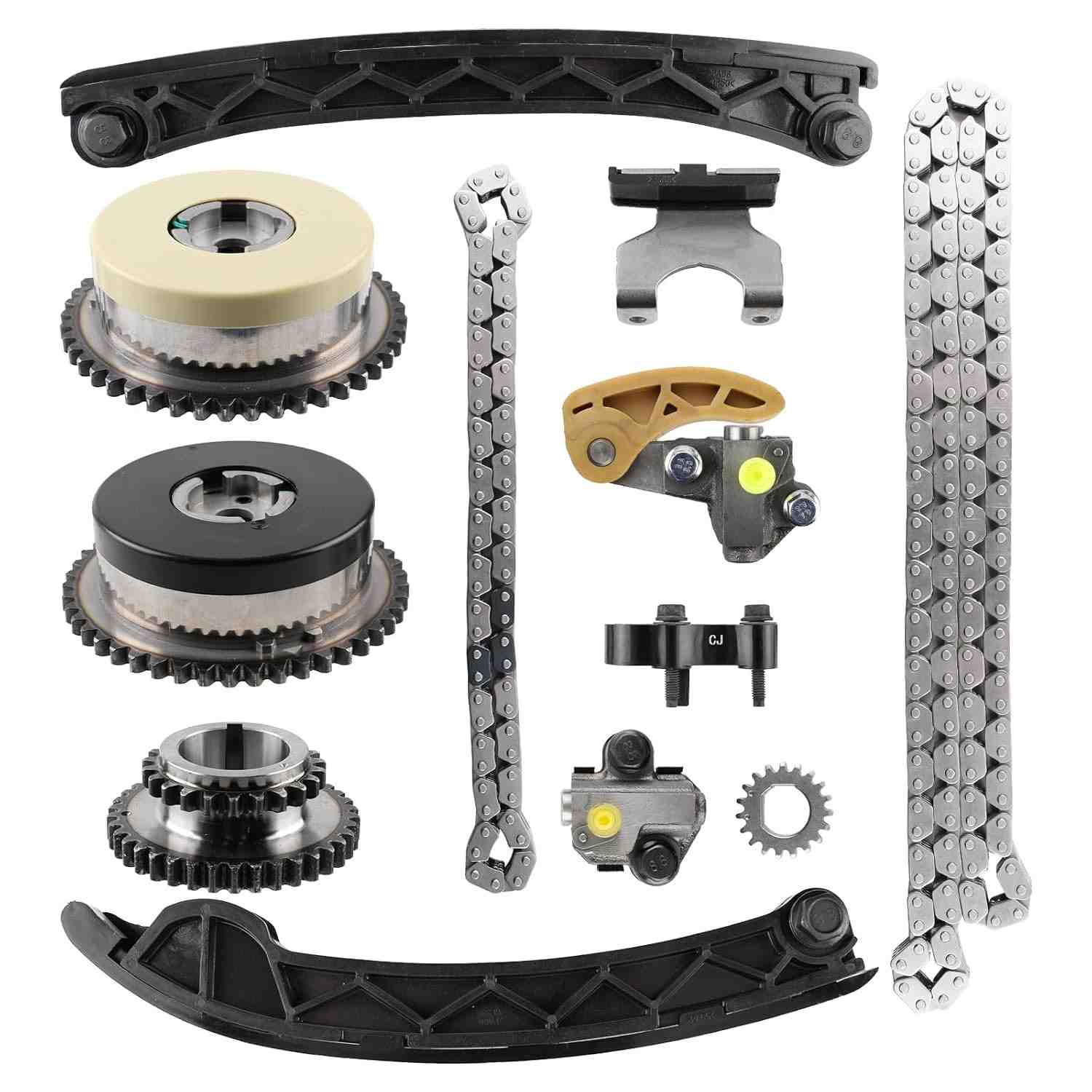 Kit Corrente Distribuição VVT MOTOALL para Chevrolet, Buick, Cadillac e GMC - Peças de Reposição de Alta Qualidade