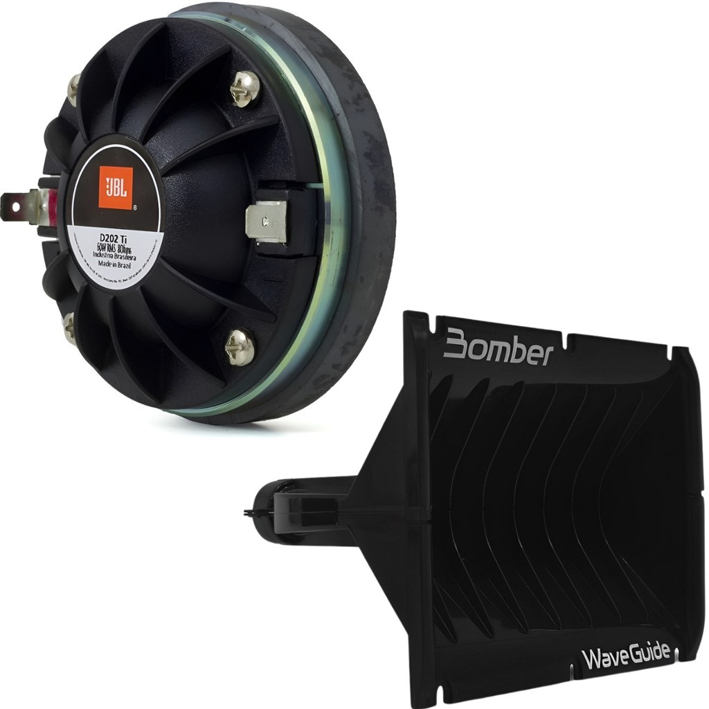 Kit Driver JBL D202Ti 60W + Corneta Bomber
