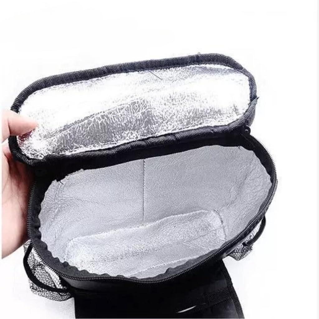 Kit 2 Organizadores Cooler para Carro: Bolsa Térmica e Porta Treco Multifuncional