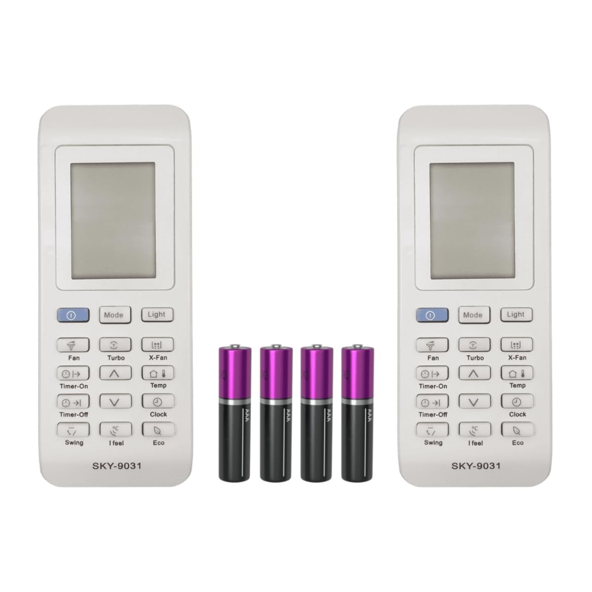 Controle Remoto Electrolux Split Ecoturbo – Kit com 2 Unidades para Conforto Total