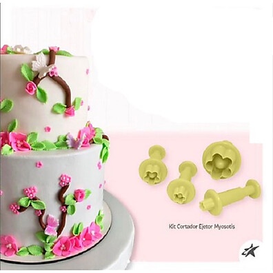 Kit Ejetor Myosotis Bluestar – 4 Peças Para Confeitaria