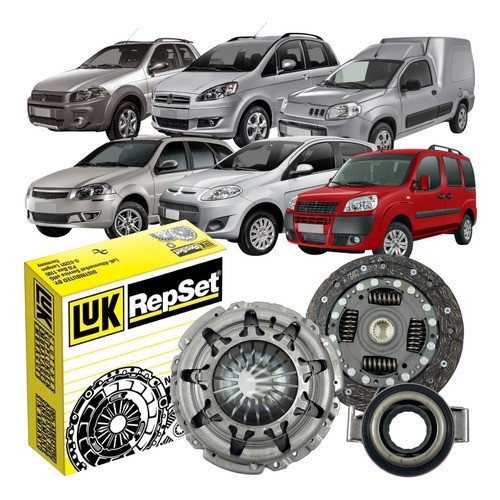 Kit Embreagem Fiat Uno: Original LUK 1.0/1.4 8v