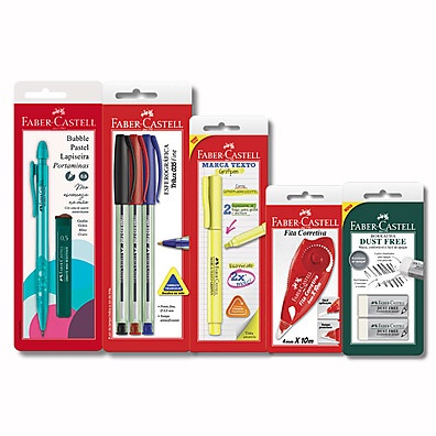 Kit Escolar Faber-Castell: Organize Seus Estudos!