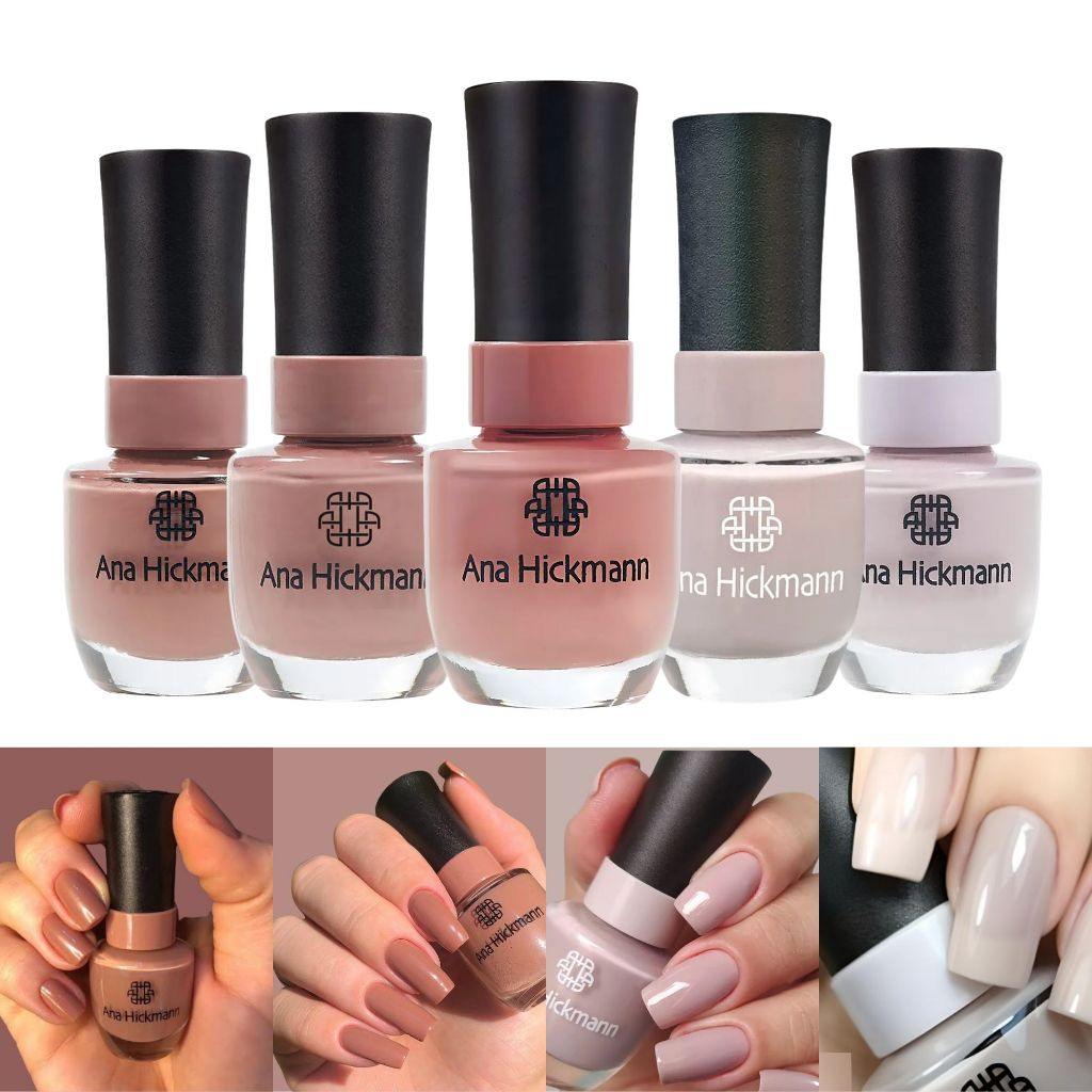 Kit Esmalte Ana Hickmann: 5 Nudes Perfeitos