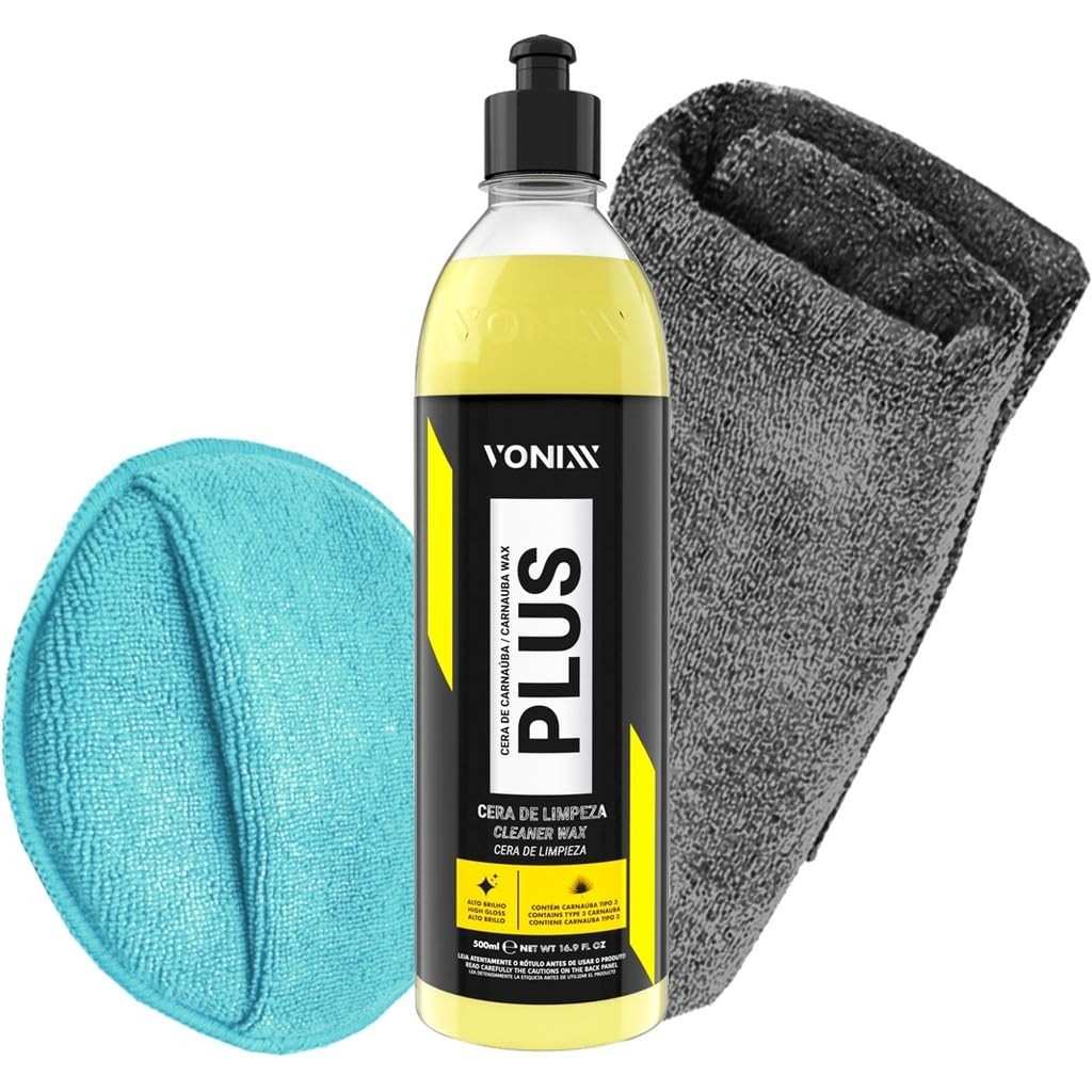 Kit Essencial Estética Automotiva Vonixx + Acessórios Karbox: Brilho e Proteção Profissional