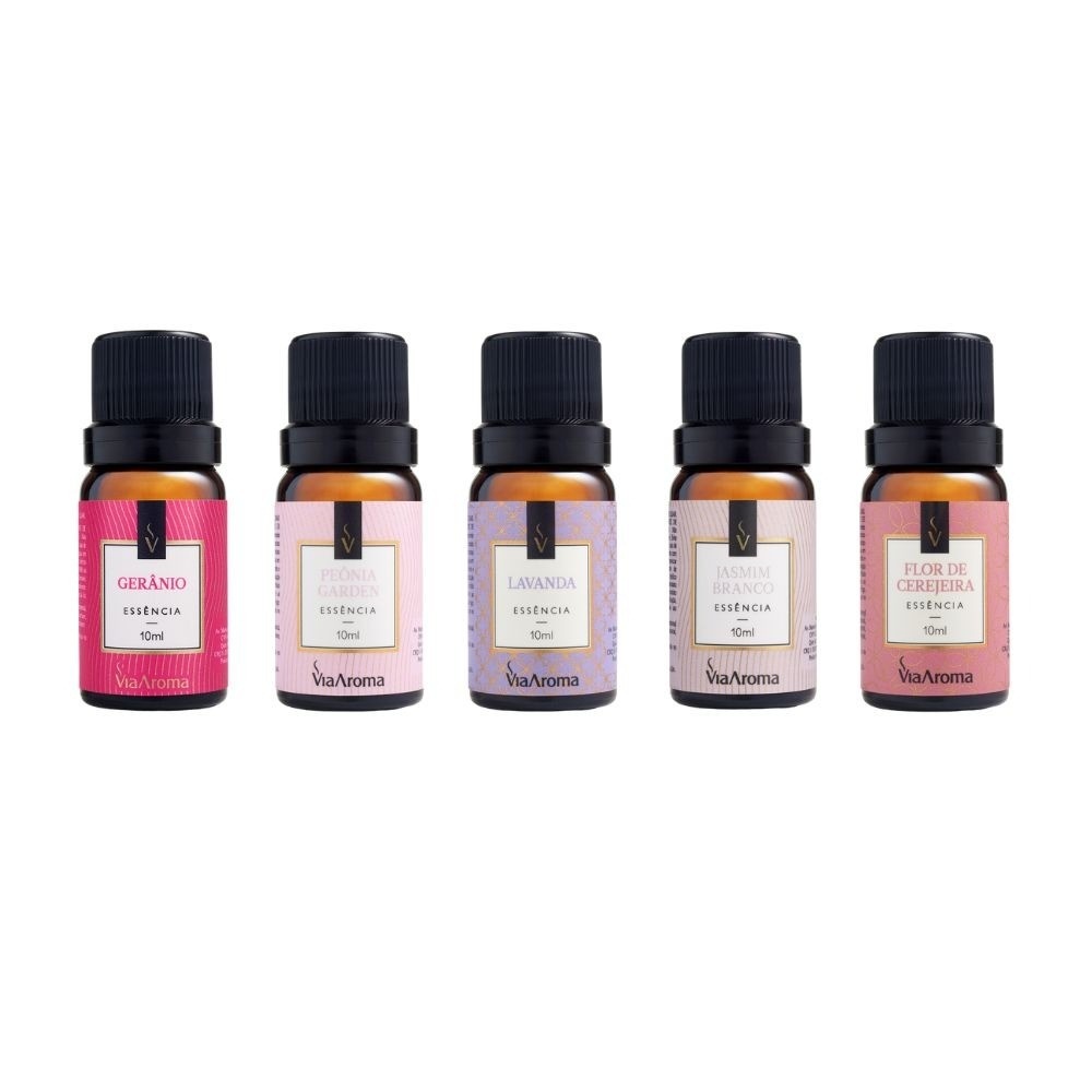Kit Essências Famílias Olfativas - Via Aroma