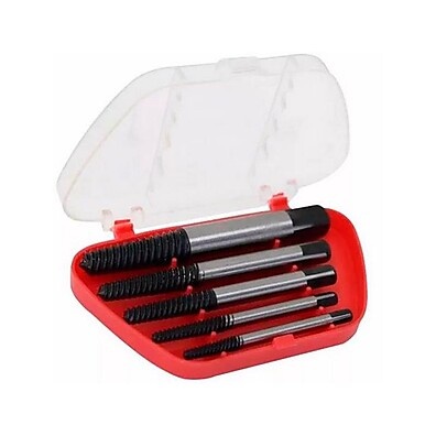 Kit Extrator Parafuso Quebrado: 5 Peças EDA