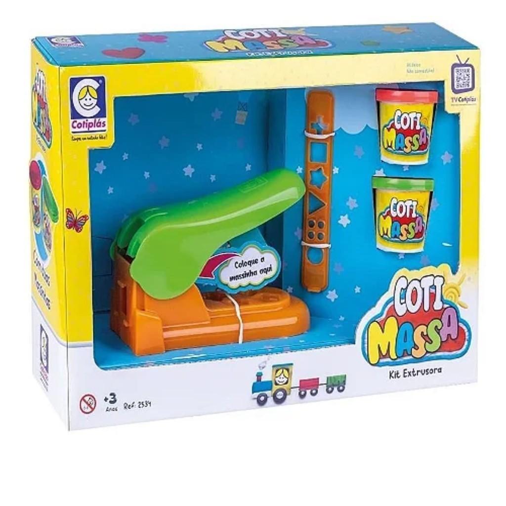 Kit Extrusora de Massinha: Diversão Criativa!