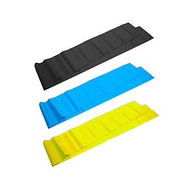 Kit Faixas Elásticas Thera Band – 3 Níveis de Resistência