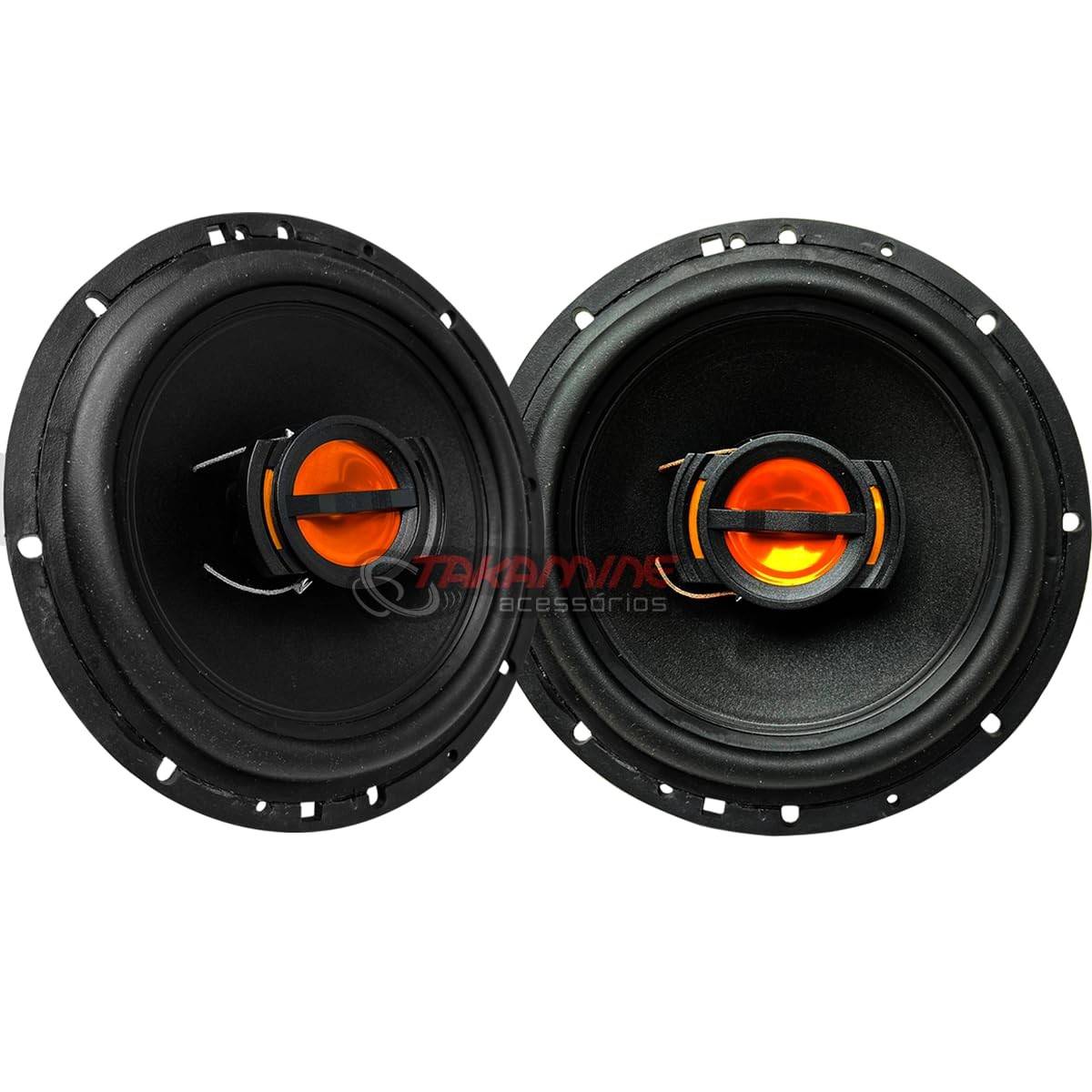 Kit Alto-Falantes Automotivos Leson JB6 Flex 6" 110W 4 Ohms - Som Potente e Cristalino