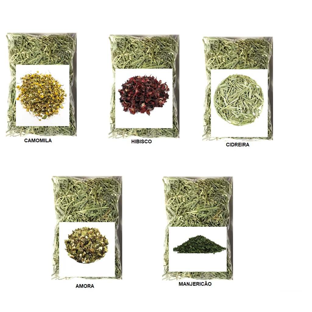 Kit Feno Coast Cross Sabores: 5 Variedades Naturais para Bem-Estar