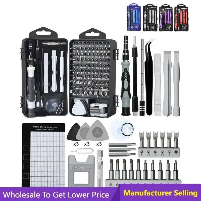 Kit Ferramentas PC: 135 em 1 para Reparos!