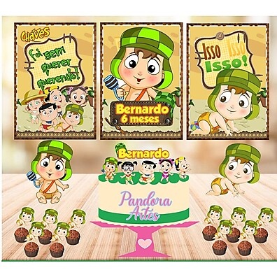 Kit Festa Chaves – Decoração Completa para Aniversário