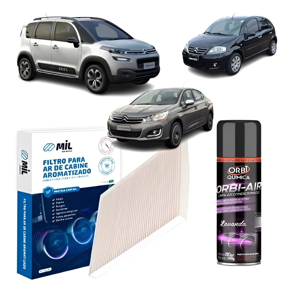 Kit Filtro Ar + Higienizador: Ar Puro no seu Citroën/Peugeot!