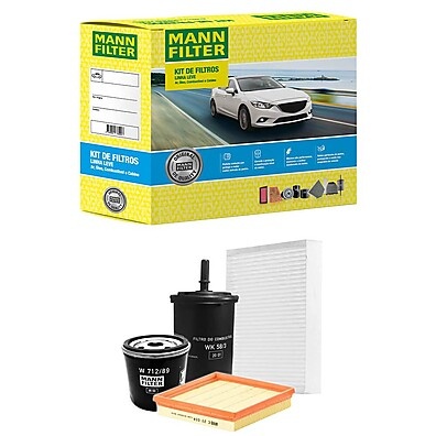 Kit Filtro Saveiro G5 G6 1.6 Flex: Qualidade Mann-Filter