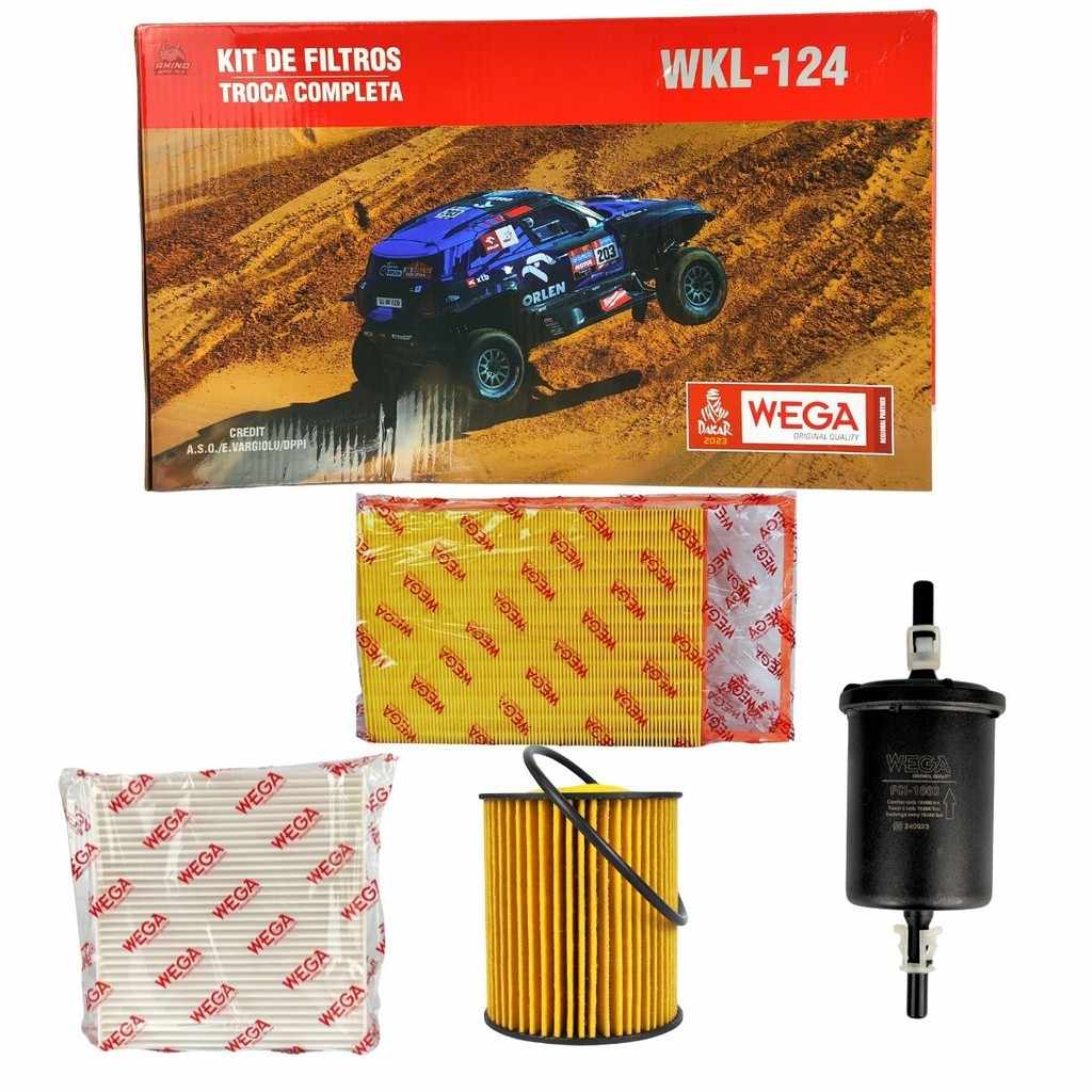Kit Filtro Troca Completa Fiat: Siena, Palio & Strada