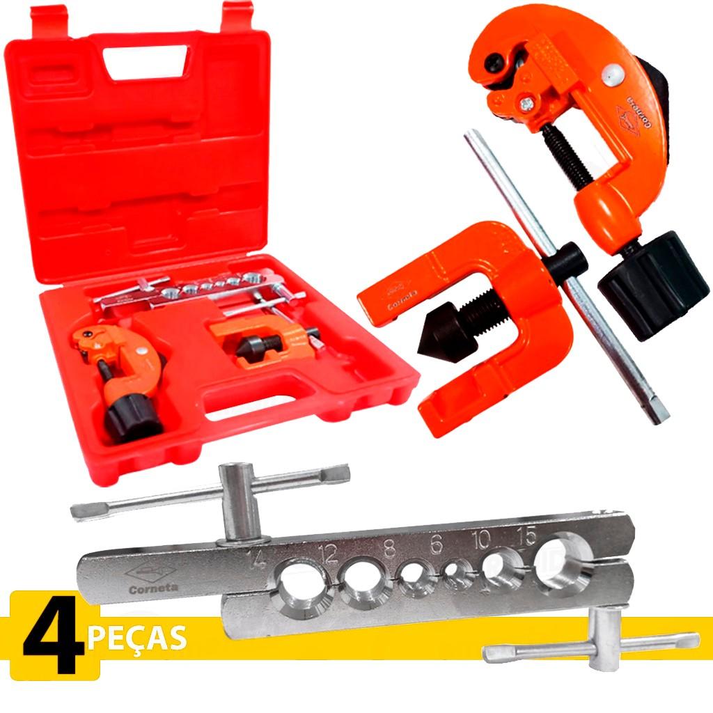 Kit Flangeador e Cortador de Tubos: Profissional!