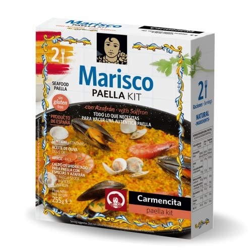 Carmencita Kit para Paella Frutos Do Mar 255G
