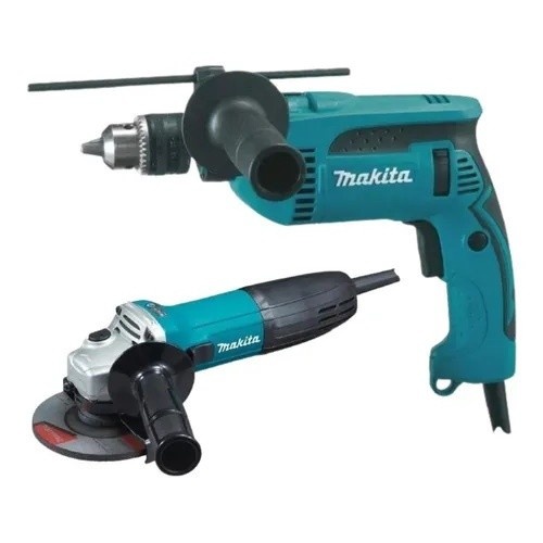 Kit Furadeira e Esmerilhadeira Makita 220V: Potência Total!