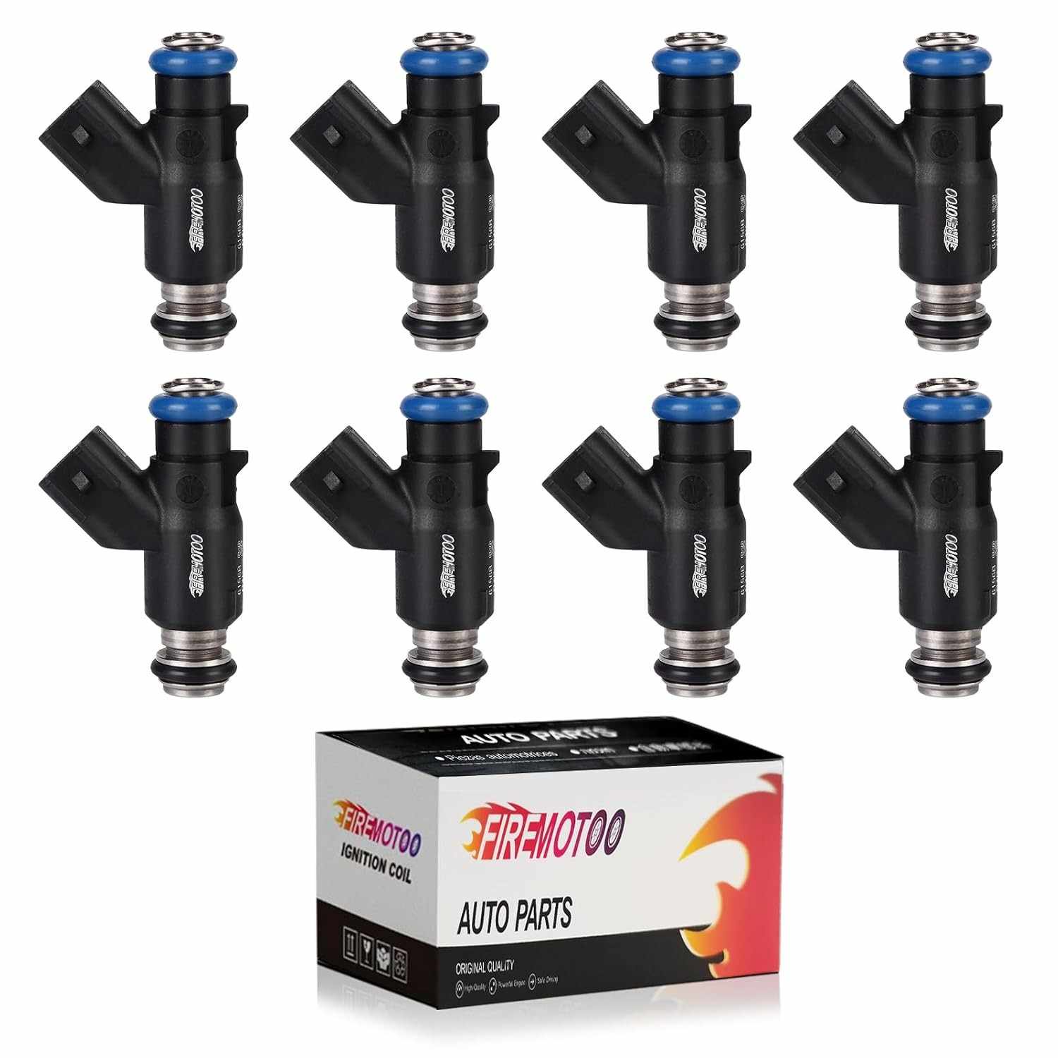 Kit 8 Injetores de Combustível 4 Furos para Chevrolet e GMC (2010-2020)