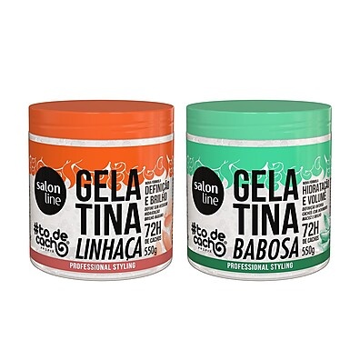 Kit Gelatina #todecacho: Definição e Hidratação