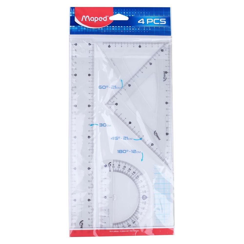 Kit Geométrico Maped 242830: Precisão e Qualidade!