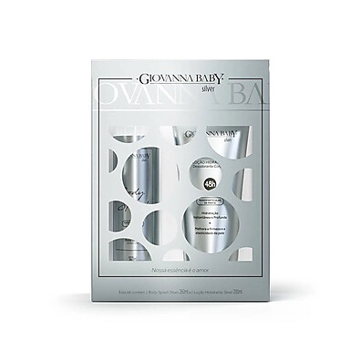 Kit Giovanna Baby Silver: Hidratação e Luminosidade