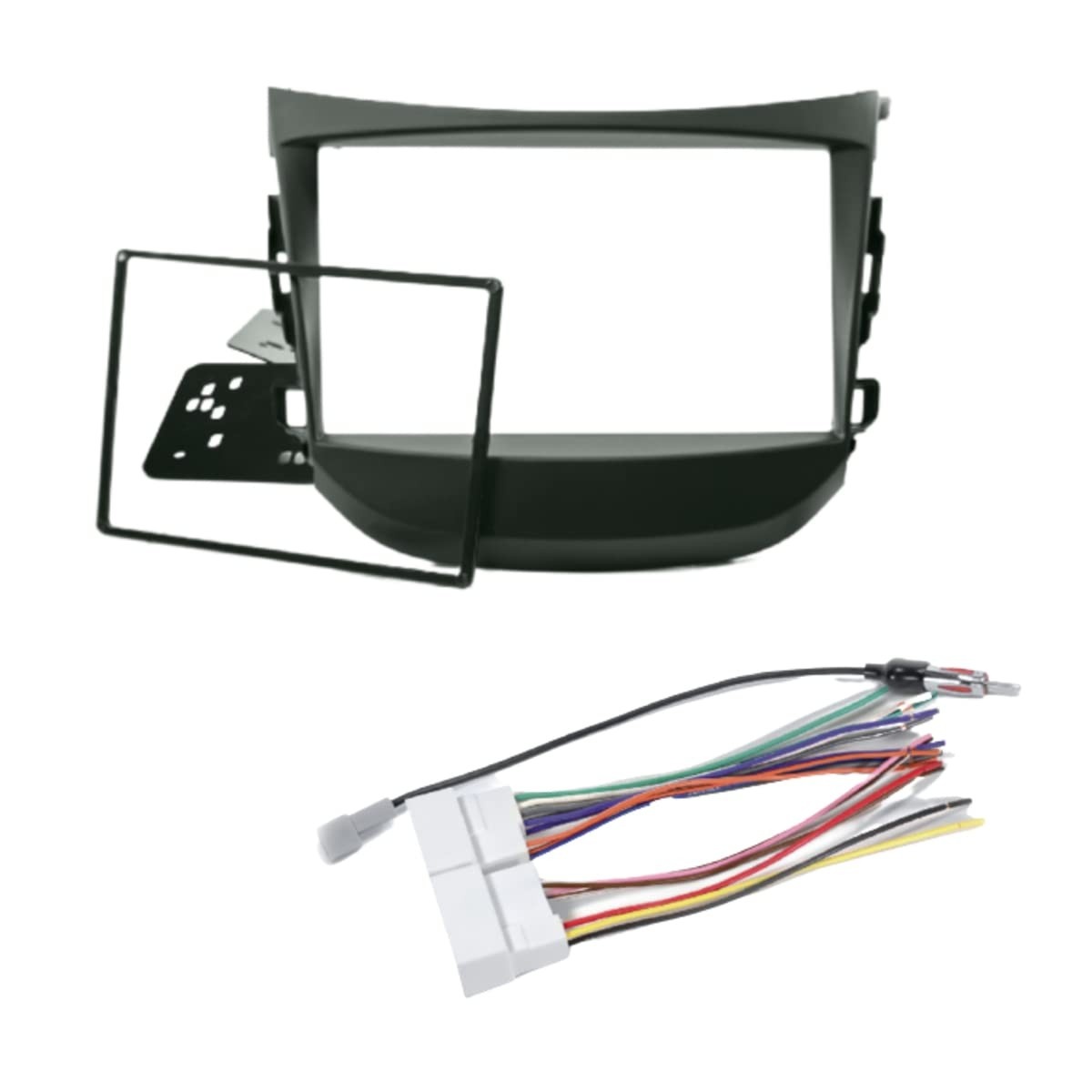 Kit Instalação Multimídia 2DIN HB20 2012+ Preto Expex EKTHY003: Upgrade Completo e Seguro